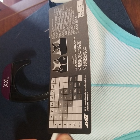 AVIA ZIP FRONT SPORTS BRA - Picture 6 of 6